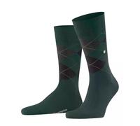 Burlington Herren Socken Edinburgh M So Wolle gemustert 1 Paar, Grün Forest 7450, 40-46