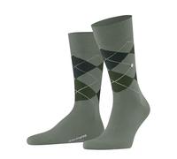 Burlington Herren Socken Edinburgh M So Wolle gemustert 1 Paar, Grün Sage 7068, 46-50