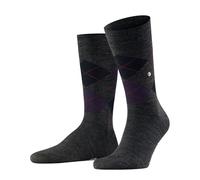 Burlington Herren Socken Edinburgh Melange M So Wolle gemustert 1 Paar, Grün Green Leaf 7271, 40-46