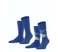Burlington Herren Socken Everyday Mix SO 2P 21044-6048 40-46 Night Blue