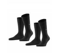 Burlington Herren Socken Everyday SO 2P 21045-3000 40-46 Black