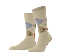 Burlington Herren Socken King M So Baumwolle gemustert 1 Paar, Beige Cream 4011, 40-46