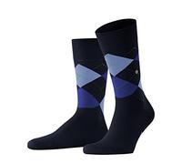 Burlington Tagessocke Crew King SO (Argyle-Muster) #23 marineblau Herren - 1 Paar, Größe 46-50