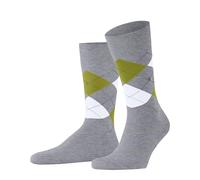 Burlington Herren Socken King M So Baumwolle gemustert 1 Paar, Grau Gunmetal 3226, 40-46