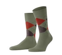 Burlington Herren Socken King M So Baumwolle gemustert 1 Paar, Grün Leaf 7064, 40-46