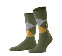Burlington Herren Socken King M So Baumwolle gemustert 1 Paar, Grün Lime Green 7473, 40-46