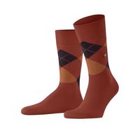 Burlington Herren Socken King M So Baumwolle gemustert 1 Paar, Orange 8039-O, 40-46
