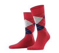 Burlington Herren Socken King M So Baumwolle gemustert 1 Paar, Rosa Red Pepper 8074, 40-46