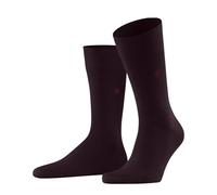 Burlington Socken Leeds M SO Herren Baumwolle/Wolle einfarbig Rot (Claret 8435) 40-46