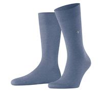 Burlington Herren Socken LORD - Kurzstrumpf, Labeling Clip, uni, One Size Blaugrau (Light Jeans) / 40-46 40-46 Grau
