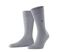 Burlington Herren Socken Lord M So Baumwolle einfarbig 1 Paar, Grau Arctic Melange 3221, 40-46