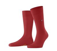 Burlington Herren Socken Lord mit Burlington-Niete Baumwolle Rot Größe 43
