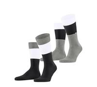 Burlington Herren Socken Magic Mismatch M So Baumwolle gemustert 1 Paar, Schwarz Black 3000, 40-46