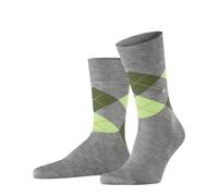 Burlington Herren Socken Manchester M So Baumwolle gemustert 1 Paar, Grau Light Grey 3613, 40-46