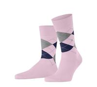 Burlington Herren Socken Manchester M So Baumwolle gemustert 1 Paar, Rosa Blossom 8440, 46-50