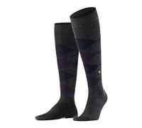 Burlington Herren Socken Melange Edinburgh M Kh Wolle gemustert 1 Paar, Grün Green Leaf 7271, 40-46