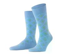 Burlington Herren Socken Palm Tree M So Baumwolle gemustert 1 Paar, Blau Sky Blue 6876, 40-46