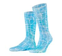 Burlington Herren Socken Poolside M So Baumwolle gemustert 1 Paar, Blau Cornflower Blue 6337, 40-46
