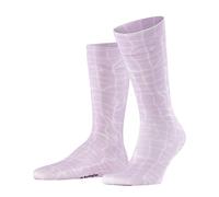 Burlington Herren Socken Poolside M So Baumwolle gemustert 1 Paar, Rosa Sporty-Rose 8393, 40-46