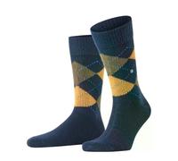 Burlington Herren Socken Preston M So weich und warm gemustert 1 Paar, Blau Dark Navy 6370, 40-46