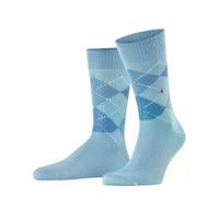 Burlington Herren Socken Preston M So weich und warm gemustert 1 Paar, Blau Deep Sea 6542, 40-46