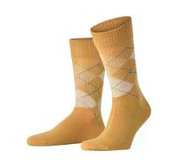 Burlington Herren Socken Preston M So weich und warm gemustert 1 Paar, Gelb Amber 1852, 40-46