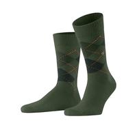 Burlington Herren Socken Preston M So weich und warm gemustert 1 Paar, Grün Asparagus 7045, 46-50