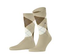 Burlington Herren Socken Rib Court M So Baumwolle einfarbig 1 Paar, Beige Cream 4011, 40-46