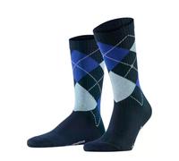 Socken BURLINGTON "Rib Court", Herren, Gr. 40-46, blau (marine), Baumwollmischung, unifarben, Socken Socken, Einheitsgröße 40-46, Argyle-Muster, feine Rippenstruktur (69069946-40) marine