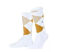 Burlington Herren Socken Rib Court M So Baumwolle einfarbig 1 Paar, Weiß White 2001, 40-46