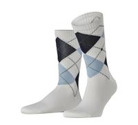 Burlington Herren Socken Rib Court M So Baumwolle gemustert 1 Paar, Weiß White 2000, 40-46