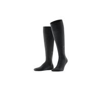 BURLINGTON Herren Kniestrümpfe LEEDS 40-46 asphalt mel grau