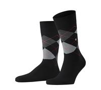 Burlington Socken King Herren Black-Flames Schwarz Größe 43