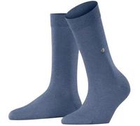 Burlington Damen Socken LADY - Kurzstrumpf, Onesize, Unifarben, 36-41 Graublau 36-41