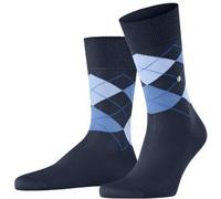 Burlington Manchester Mercerised Cotton Sock Marine Gr 40/46 Herren