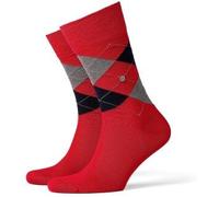 Burlington Manchester Mercerised Cotton Sock Rot Gr 40/46 Herren