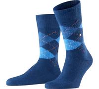 Burlington Socken Preston – weich und warm, gemustert – Royal Blue (6000) 40-46