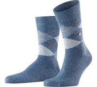 Burlington Herren Socken Preston – so weich und warm gemustert, 1 Paar – Orion Blue 6221, 40-46