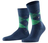 Burlington Herren Socken Preston M So weich und warm gemustert 1 Paar, Blau Navy 6187, 40-46