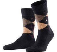 Burlington Herren Socken Preston M So weich und warm gemustert 1 Paar, Schwarz Black-Sahara 3014, 40-46