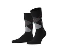 Burlington Socken Black-Flames, Gemustert