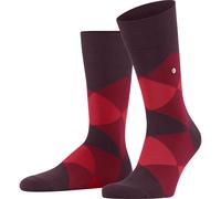 Burlington Clyde So Socken 21092-8375 Rot;Print;Schwarz 40;42;44;46;41;43;45