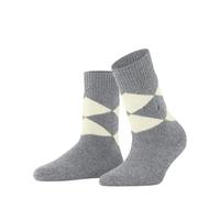 Burlington Women Cosy Argyle House socks Grau Gr 36/41 Damen