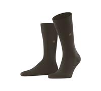 Burlington Socken dunkelbraun, Einfarbig