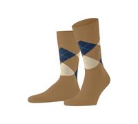 Burlington Socken King Herren gemustert Nougat Größe 48