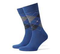Burlington Socken Royal Blau mit Argyle-Muster