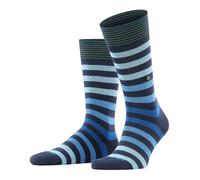 Burlington Tagessocke Blackpool New (Blockstreifen) marineblau/bunt Herren - 1 Paar, Größe 40-46