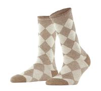 Burlington Tagessocke Dalston (Argyle-Muster) beige Damen - 1 Paar, Größe 36-41