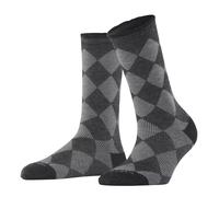 Burlington Tagessocke Dalston (Argyle-Muster) schwarz Damen - 1 Paar, Größe 36-41