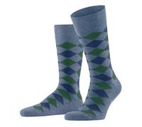 Burlington Tagessocke Danny (Baumwolle, Argyle-Muster) jeansblau Herren - 1 Paar, Größe 40-46